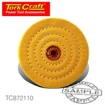 BUFFING PAD FIRM 150MM TO FIT 12.5MM ARBOR/SPINDLE - Power Tool Traders