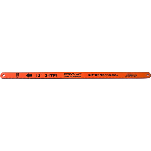 HACKSAW BLADE CARBON STEEL 24T X 300MM - Power Tool Traders