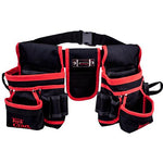 TOOL POUCH NYLON WITH BELT 22 POCKET + LOOPS - Power Tool Traders