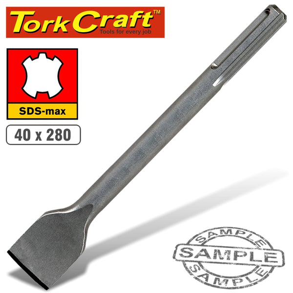 CHISEL SDS MAX FLAT 18 X 280 X 40MM - Power Tool Traders