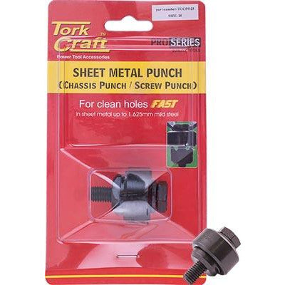 CHASSIS - SCREW - SHEET METAL PUNCH 25MM - Power Tool Traders