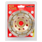 DIA. CUP WHEEL 115 X 22.23MM DBL ROW COLD PRESSED - Power Tool Traders