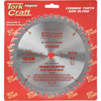 BLADE TCT 185 X 40T 16MM GENERAL PURPOSE COMBINATION - Power Tool Traders