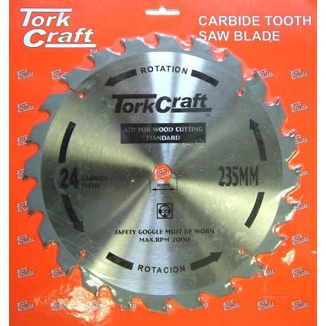 BLADE TCT 235 X 24T 16MM GENERAL PURPOSE RIP - Power Tool Traders