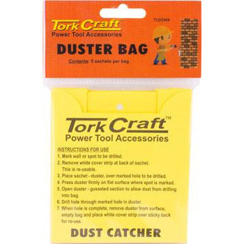 TORK CRAFT DUST CATCHER BAG (5PC PER BAG) FOR DRILL MACHINE - Power Tool Traders