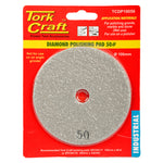 100MM DIAMOND WET POLISHING PAD 50 GRIT GREY - Power Tool Traders