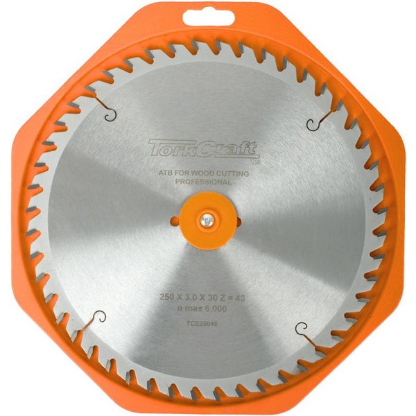 BLADE TCT EURO TIP 250 X 48T 30/1/20/16 PROFESIONAL - Power Tool Traders