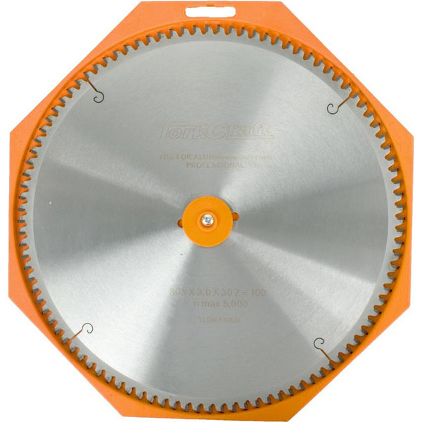 BLADE TCT EURO TIP ALUM 305 X 100T 30MM PROFESSIONAL - Power Tool Traders