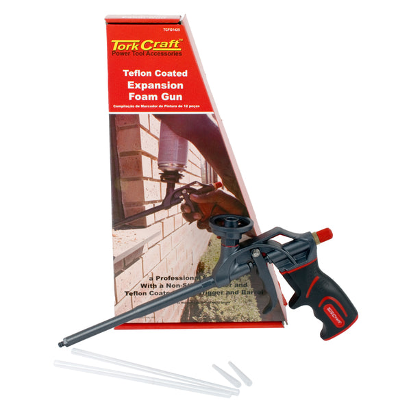 POLYURETHANE FOAM GUN NICKEL PLATED - Power Tool Traders