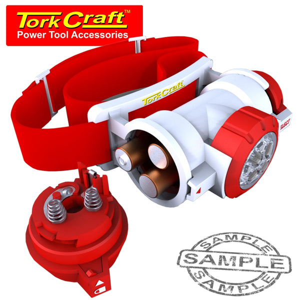 HEAD LIGHT 4 IN 1 TORCH TASK CAPSULE FLASH LIGHT WITH MAG HOLDER - Power Tool Traders