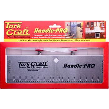 CUPBOARD HANDLE FITTING JIG TORK CRAFT HANDLE PRO - Power Tool Traders