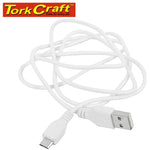 USB CABLE ONLY FOR MAGNIFING LED USB RECH. DESK LAMP - Power Tool Traders