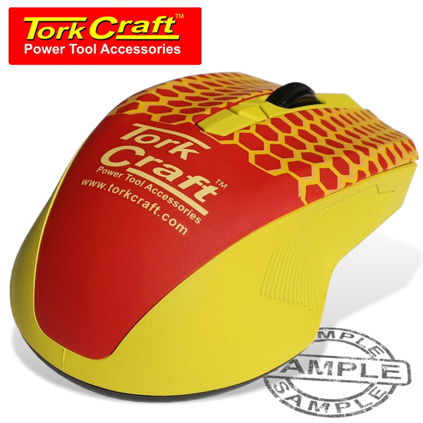 TORK CRAFT WIRELESS MOUSE IN COLOUR BOX - Power Tool Traders