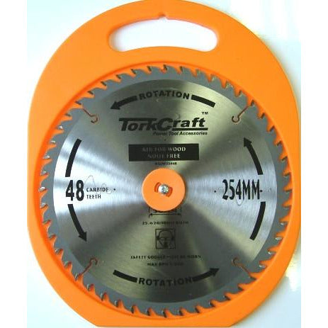 BLADE TCT NOISE FREE 254X48T 30/1/20/16 - Power Tool Traders