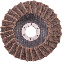 FLAP DISC NON WOVEN 115X22 COARSE YELLOW TCFD - Power Tool Traders