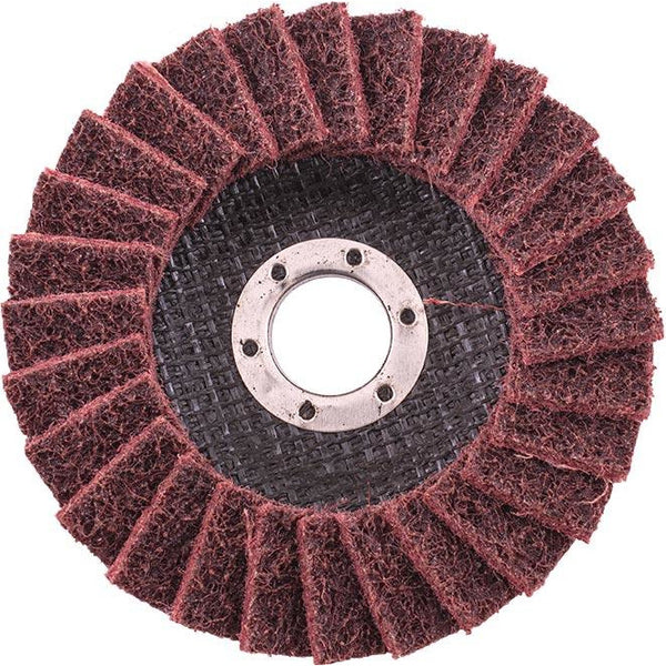 FLAP DISC NON WOVEN 115X22 MEDIUM RED  TCFD - Power Tool Traders