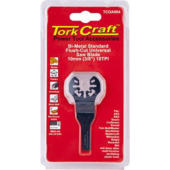 QUICK CHANGE FLUSH CUT METAL SAW BLADE 10MM(3/8')18TPI - Power Tool Traders