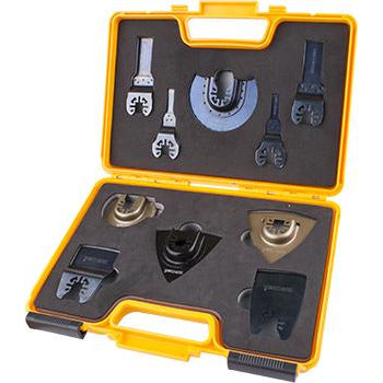 QUICK CHANGE OSCILATING ALL ROUND PURPOSE ACCESSORY SET 10PC - Power Tool Traders