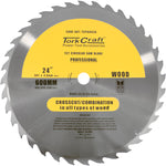 TCT SAW BLADE RIPPING 600X36T 40/30/25.4/20/16 - Power Tool Traders
