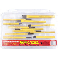 TORK CRAFT CHISEL AND PUNCH SET 12PC - Power Tool Traders