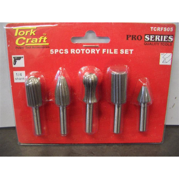 ROTARY FILE SET 5 PIECE - Power Tool Traders