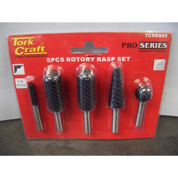 ROTARY RASP SET 5 PIECE - Power Tool Traders
