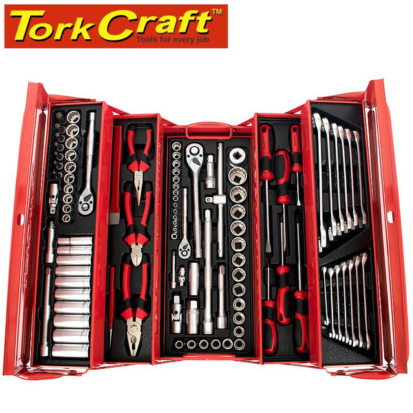 MECHANICS CANTILEVER TOOL BOX 172PC 6 X TRAY 47 X220X230MM