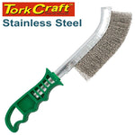 WIRE HAND BRUSH STAINLESS STEEL