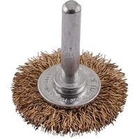 WIRE WHEEL BRUSH 38MM X 6MM SHAFT BLISTER - Power Tool Traders