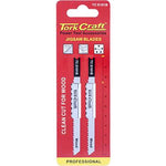U-SHANK JIGSAW BLADE 10TPI FOR WOOD 2.5MM 2PC - Power Tool Traders