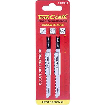 U-SHANK JIGSAW BLADE 10TPI FOR WOOD 2.5MM 2PC - Power Tool Traders