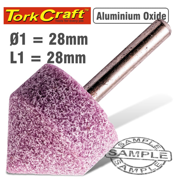 GRINDING POINT CONICAL 6MMX28MMX28MM BULK - Power Tool Traders