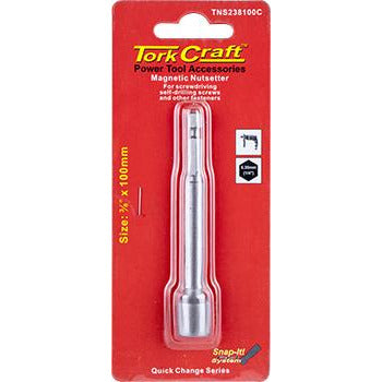 NUTSETTER MAGNETIC 3/8'X 100MM 1/CARD - Power Tool Traders