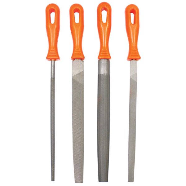 FILE SET 4PC POLY HANDLE - Power Tool Traders