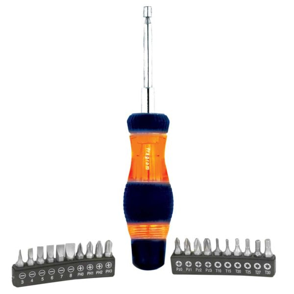 S/DRIVER BIT SET 22PC - Power Tool Traders