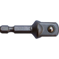 SOCKET ADAPTOR 3/8'M SQ X 50MM 1/4'M HEX SHANK BULK - Power Tool Traders