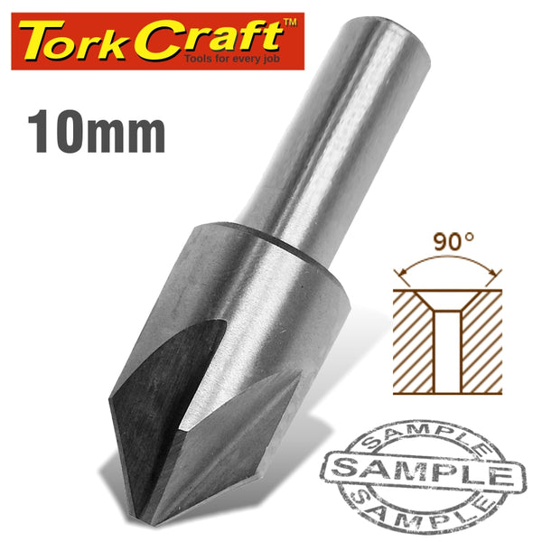 COUNTERSINK HSS 10MM 90DEG. 5FLUTE 3/8 - Power Tool Traders