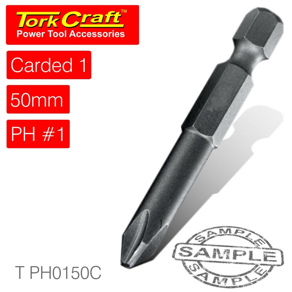 PHIL.1 X 50MM POWER BIT 1/CARD - Power Tool Traders