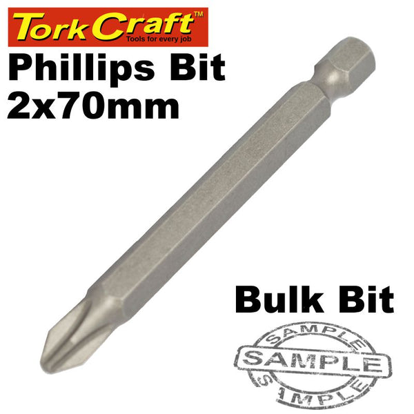 PHIL.2 X 70MM POWER BIT BULK - Power Tool Traders