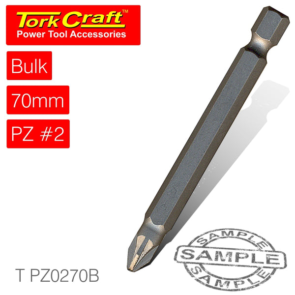 POZI.2 X 70MM POWER BIT BULK - Power Tool Traders