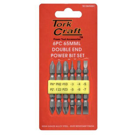 S/D DBL.END SET PH/PZ/SL 6PCE - Power Tool Traders
