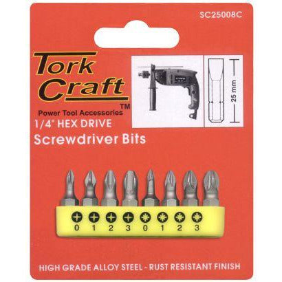 S/D INS.BIT SET PH/PZ 8PCE - Power Tool Traders