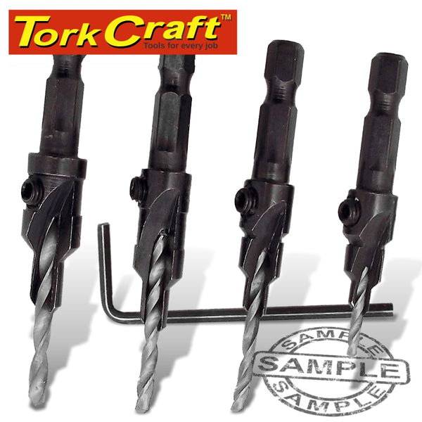 SCREW PILOT SET 5PCE CARDED - Power Tool Traders