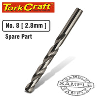 REPLACEMENT DRILL BIT 2.8MM FOR SCREW PILOT #8 - Power Tool Traders