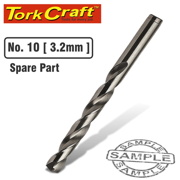REPLACEMENT DRILL BIT 3.2MM FOR SCREW PILOT #10 - Power Tool Traders