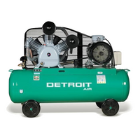 TWO STAGE AIR COMPRESSOR 15HP 340L 12.5BAR 1100LPM - Power Tool Traders