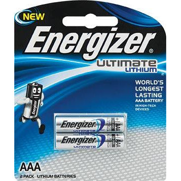 ENERGIZER ULTIMATE LITHIUM:  AAA - 2 PACK (MOQ6) - Power Tool Traders