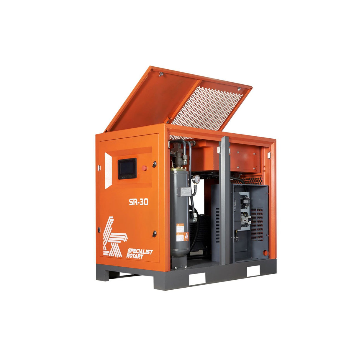 SR-30 Detroit Eco Line Air Screw Compressor 30Hp / 22Kw 127Cfm ...